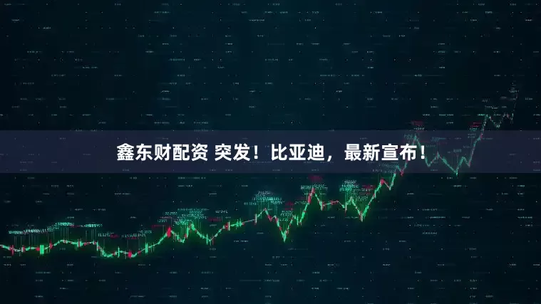 鑫东财配资 突发！比亚迪，最新宣布！