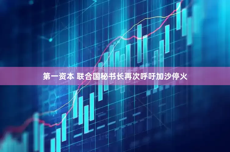 第一资本 联合国秘书长再次呼吁加沙停火